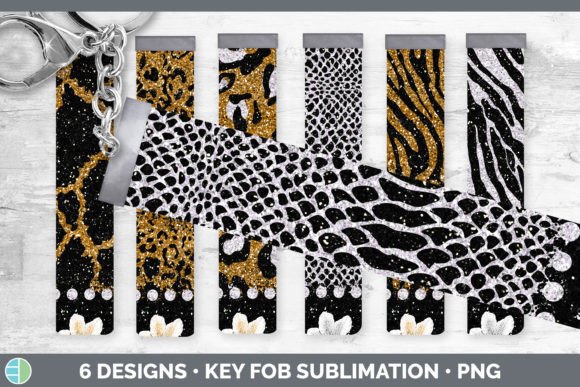 Animal Print Key Fob | Flower Wristlet S: Design for Bold Branding