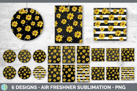 Black Animal Print Air Freshener | Subli: Bold Patterns for Modern Designs