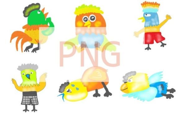 Cute Chicken Characters Png Farm Animal: A Designer's Secret Weapon
