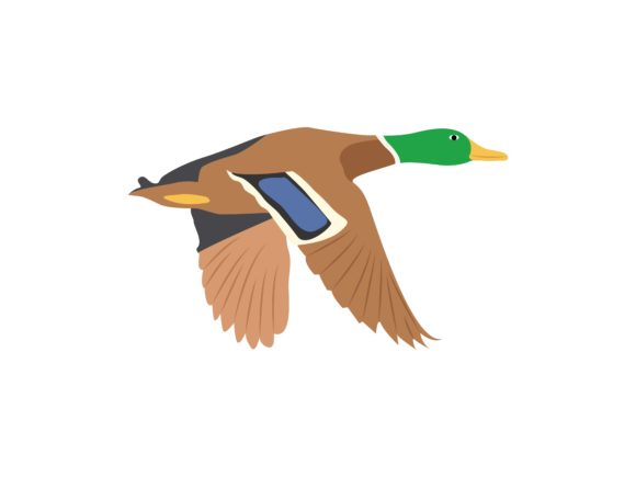 Flying Ducks Animal: Quirky Charm for Modern Design