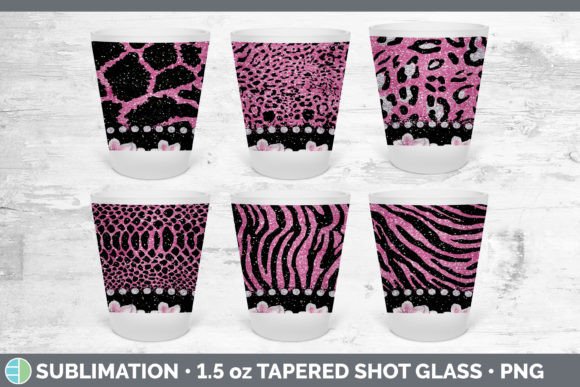 Pink Animal Print Shot Glass Sublimation: A Designer's Guide
